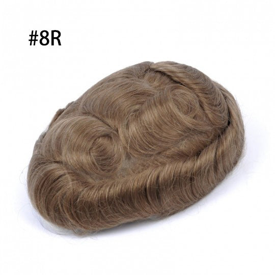 Protesi Capelli Annodata Skin Knot -Misura 20×25cm - Patch Capelli Indiani 100% Naturali - Hair Solution Patch