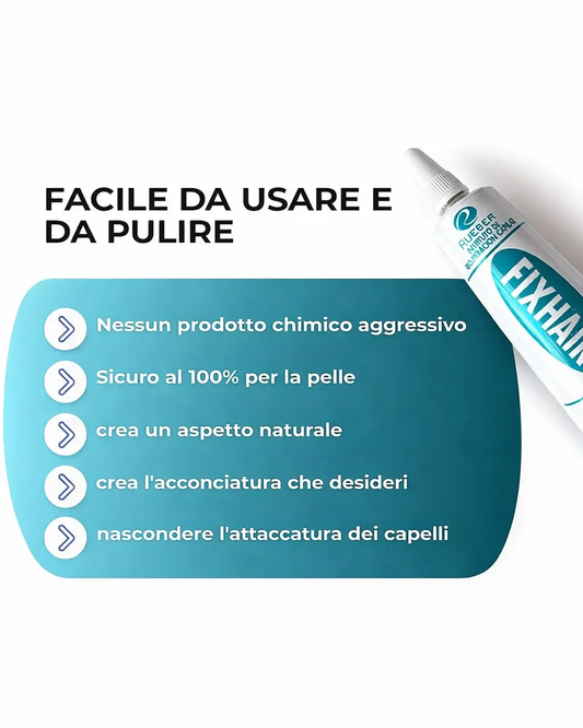 Fix Hair Fissaggio Protesi Trasparente e Impermeabile 15ML