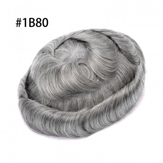 Sottile 06/08mm Patch Capelli Combo – Front Lace + Base Skin | Effetto Naturale Invisibile