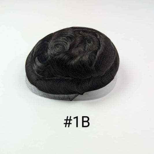 Protesi Capelli Annodata Skin Knot -Misura 20×25cm - Patch Capelli Indiani 100% Naturali - Hair Solution Patch