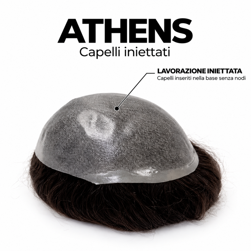 Protesi Capillare Uomo Iniettata Skin  – Athens