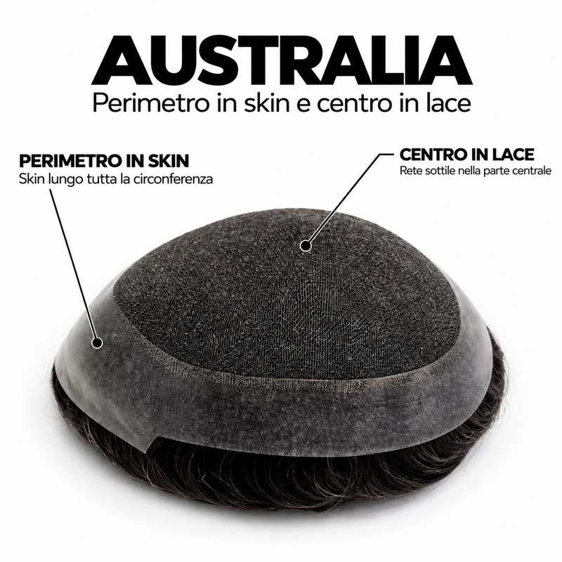 Protesi Capelli Uomo Lace Australia