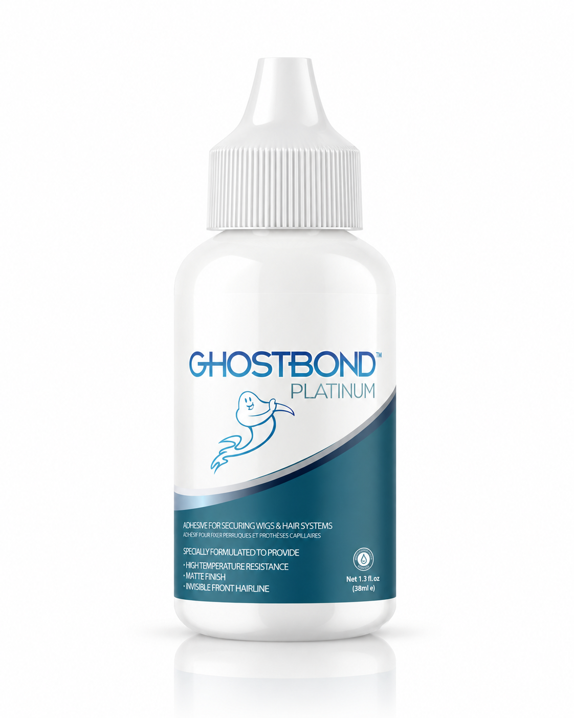 GhostBond Platinum 38 ml – Colla Liquida per Protesi Capillari e Parrucche