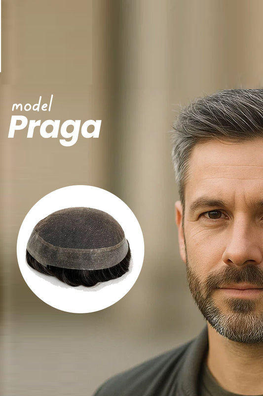 Protesi Capelli Veri - Praga - Protesi Lace  - Capelli Indiani 100% Naturali
