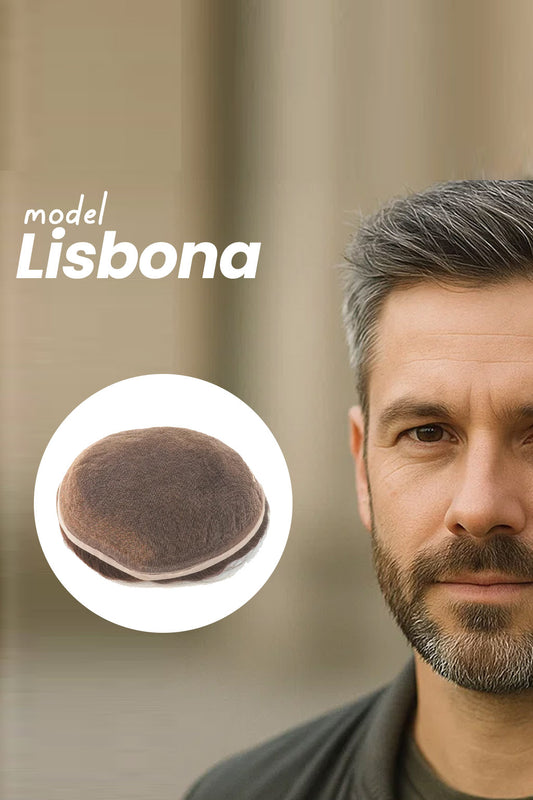 Protesi Capelli - Lisbona - full lace ultraleggera  - Patch Capelli Indiani 100% Naturali