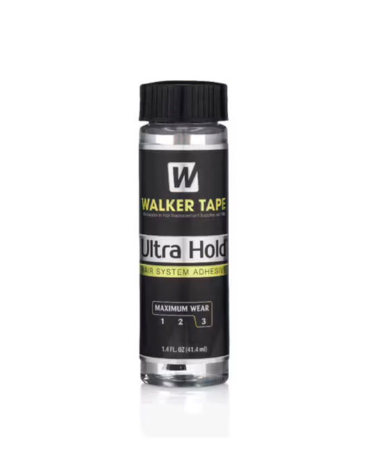 Walker Tape Ultra Hold 1.4 fl oz con Pennello – Adesivo Liquido per Protesi Capillari