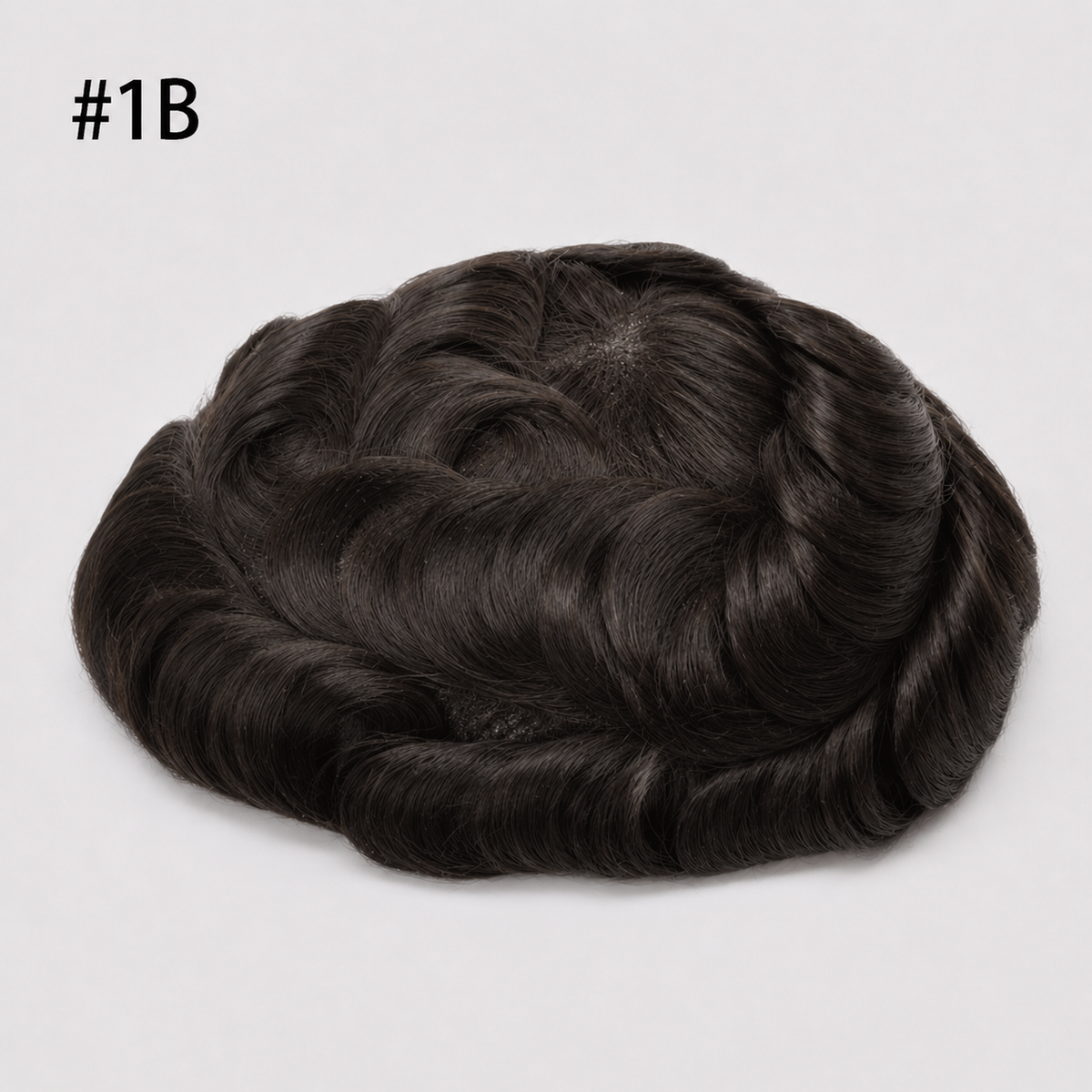 Protesi Capelli Base skin annodata/vloop -  Paris - Capelli 100% Naturali - Lunghezza 15cm