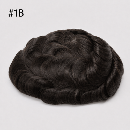 Density 100/110% Hair Prosthesis with Net Base - Lisbon - Ultra-light Full Lace - 100% Natural Hair