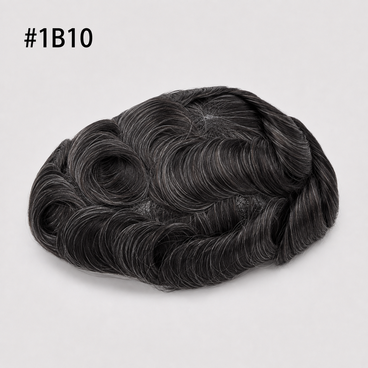Protesi Capelli Base skin annodata/vloop -  Paris - Capelli 100% Naturali - Lunghezza 15cm