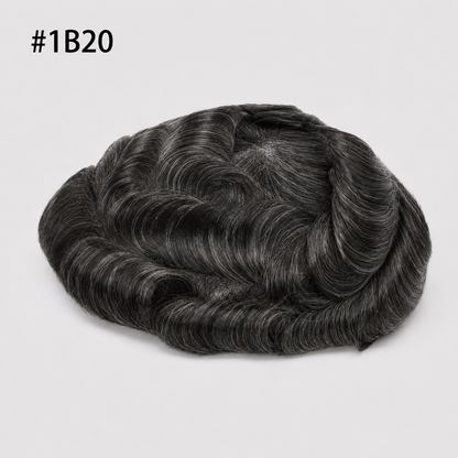 Density 100/110% Hair Prosthesis with Net Base - Lisbon - Ultra-light Full Lace - 100% Natural Hair