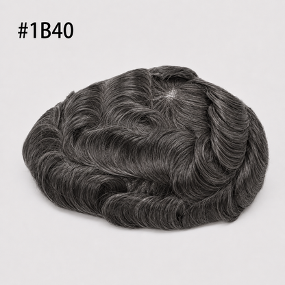 Density 100/110% Hair Prosthesis with Net Base - Lisbon - Ultra-light Full Lace - 100% Natural Hair