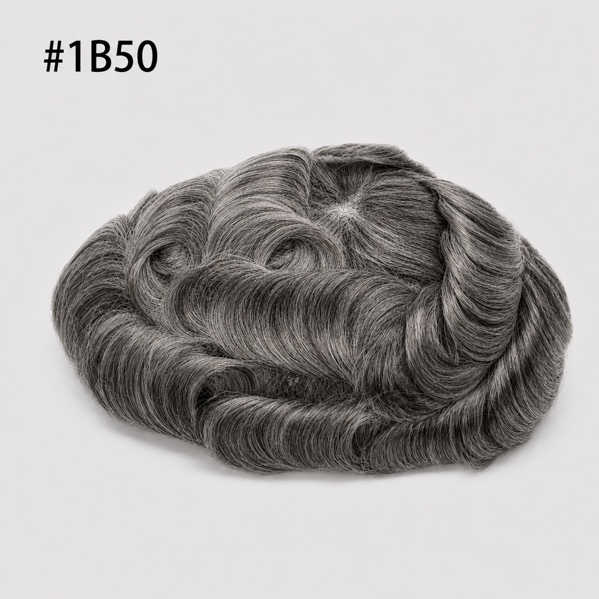 Protesi Capelli Base skin annodata/vloop -  Paris - Capelli 100% Naturali - Lunghezza 15cm