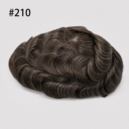 Density 100/110% Hair Prosthesis with Net Base - Lisbon - Ultra-light Full Lace - 100% Natural Hair