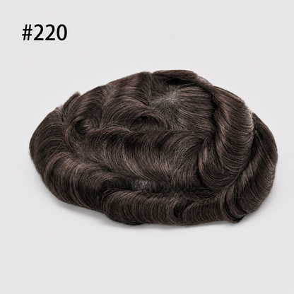 Density 100/110% Hair Prosthesis with Net Base - Lisbon - Ultra-light Full Lace - 100% Natural Hair
