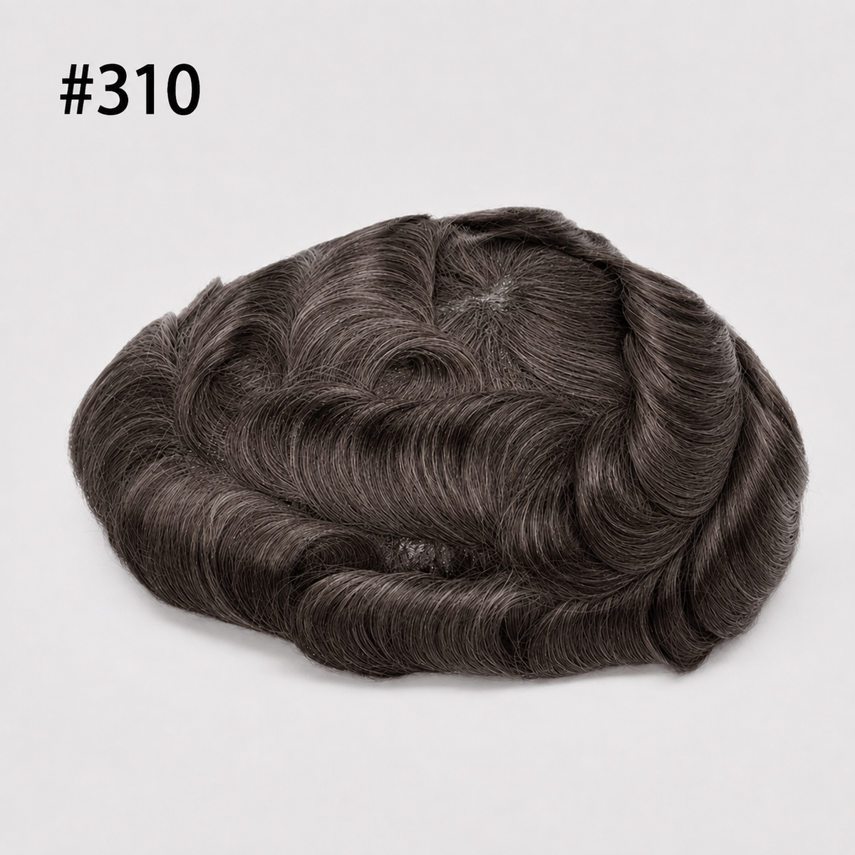 Protesi Capelli Base skin annodata/vloop -  Paris - Capelli 100% Naturali - Lunghezza 15cm