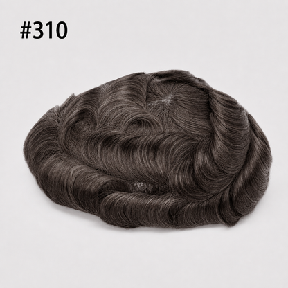 Density 100/110% Hair Prosthesis with Net Base - Lisbon - Ultra-light Full Lace - 100% Natural Hair