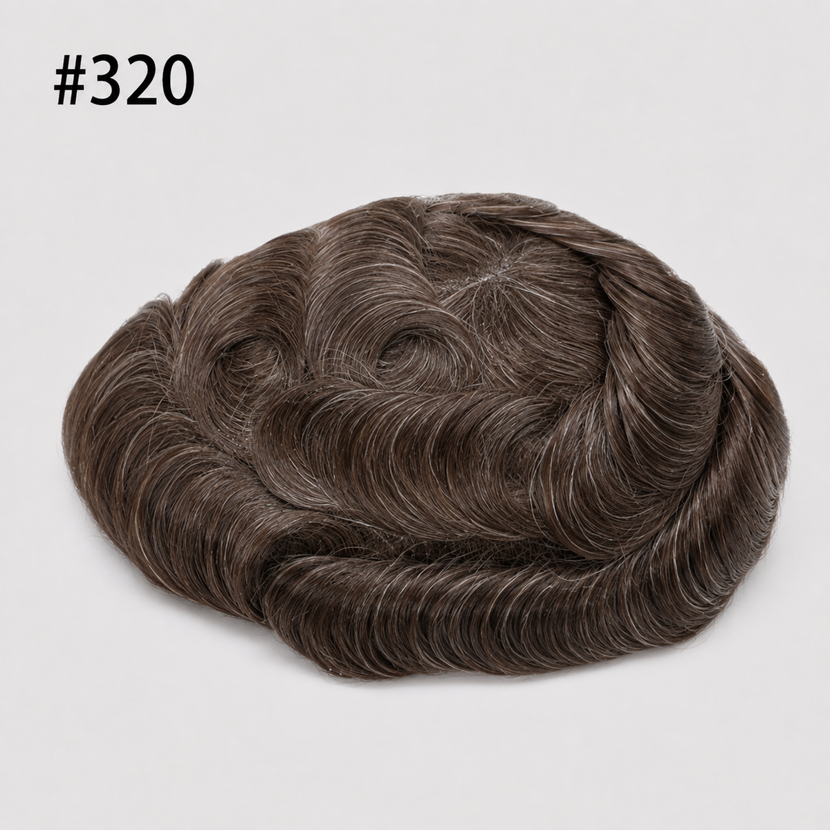 Protesi Capelli Base skin annodata/vloop -  Paris - Capelli 100% Naturali - Lunghezza 15cm
