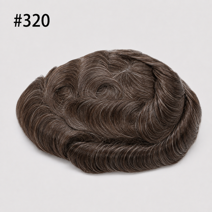 Density 100/110% Hair Prosthesis with Net Base - Lisbon - Ultra-light Full Lace - 100% Natural Hair