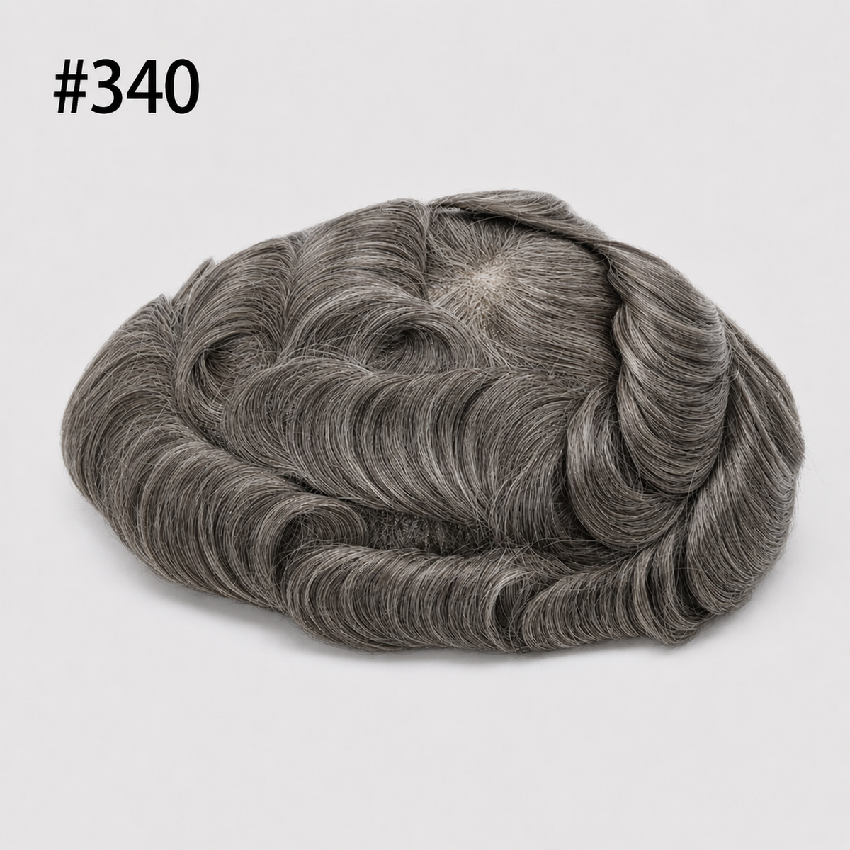 Protesi Capelli Base skin annodata/vloop -  Paris - Capelli 100% Naturali - Lunghezza 15cm