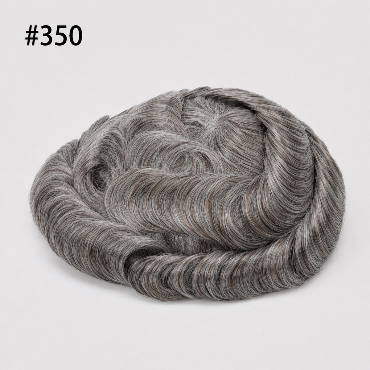Protesi Capelli Base skin annodata/vloop -  Paris - Capelli 100% Naturali - Lunghezza 15cm