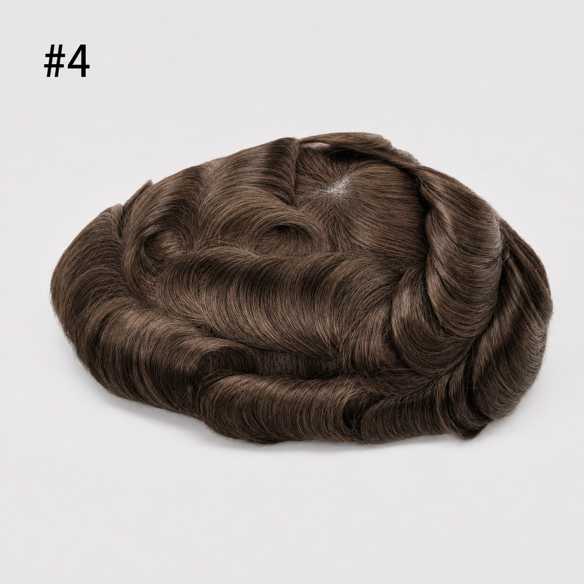 Protesi Capelli Base skin annodata/vloop -  Paris - Capelli 100% Naturali - Lunghezza 15cm