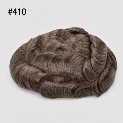 Density 100/110% Hair Prosthesis with Net Base - Lisbon - Ultra-light Full Lace - 100% Natural Hair