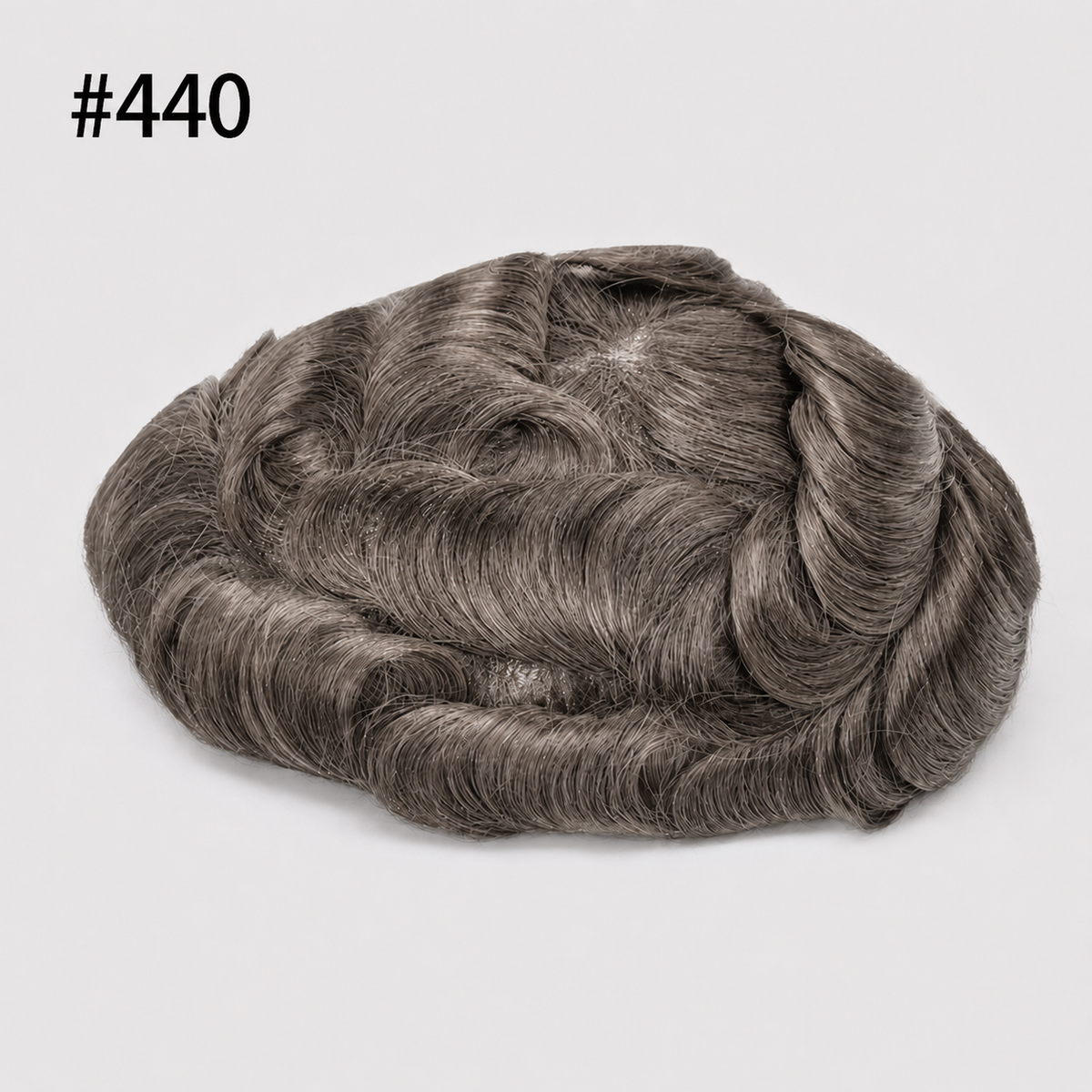 Protesi Capelli Base skin annodata/vloop -  Paris - Capelli 100% Naturali - Lunghezza 15cm