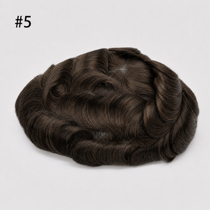 Density 100/110% Hair Prosthesis with Net Base - Lisbon - Ultra-light Full Lace - 100% Natural Hair