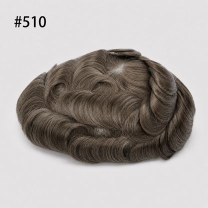Density 100/110% Hair Prosthesis with Net Base - Lisbon - Ultra-light Full Lace - 100% Natural Hair