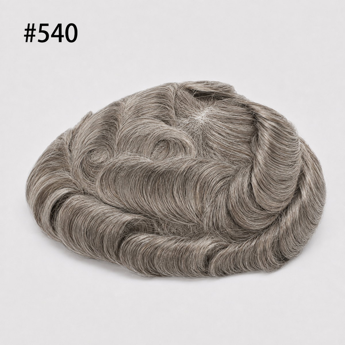 Protesi Capelli Base skin annodata/vloop -  Paris - Capelli 100% Naturali - Lunghezza 15cm