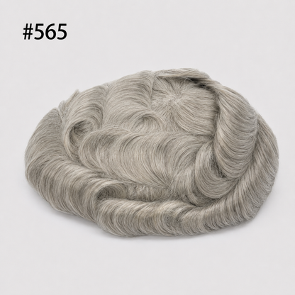 Density 100/110% Hair Prosthesis with Net Base - Lisbon - Ultra-light Full Lace - 100% Natural Hair