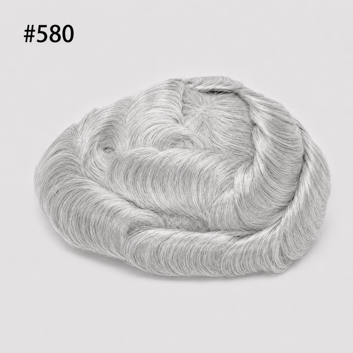 Protesi Capelli Base skin annodata/vloop -  Paris - Capelli 100% Naturali - Lunghezza 15cm