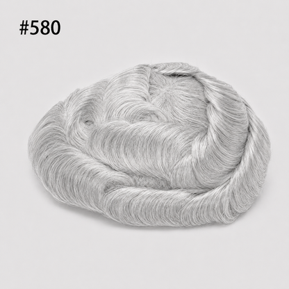 Density 100/110% Hair Prosthesis with Net Base - Lisbon - Ultra-light Full Lace - 100% Natural Hair