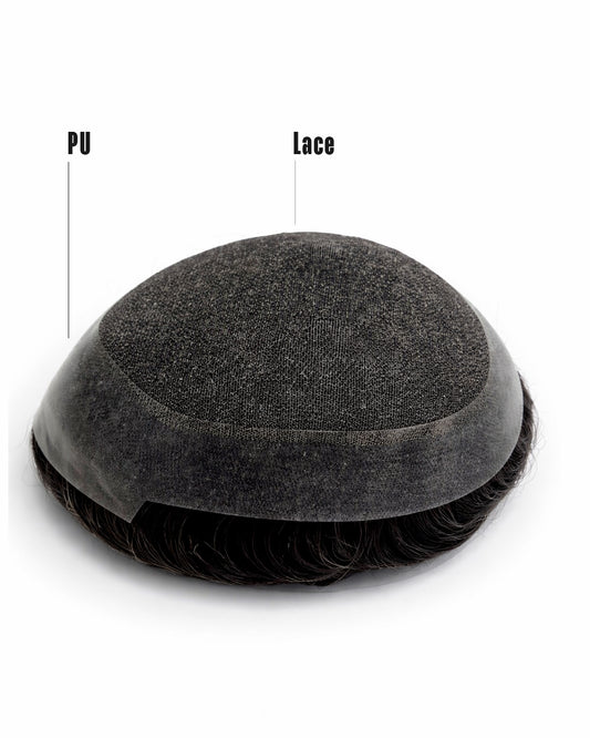 Protesi Capelli Uomo - Praga - Protesi Lace Australia  - Capelli 100% Naturali