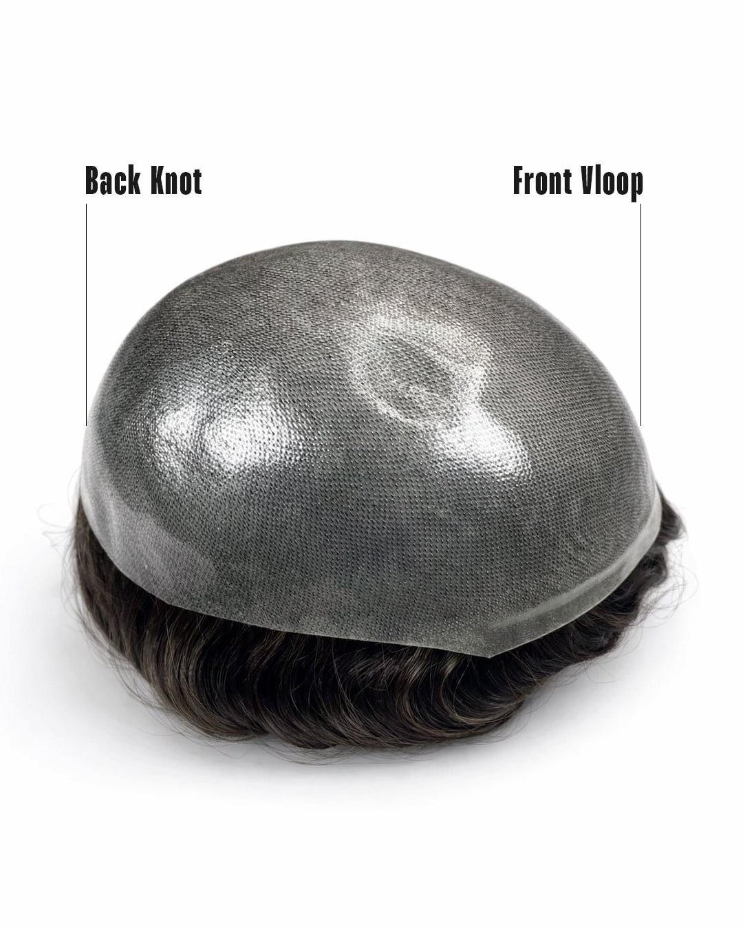 Ultra Sottile 04/05mm - Protesi Capelli in base pelle -  Paris annodata - Capelli 100% Naturali