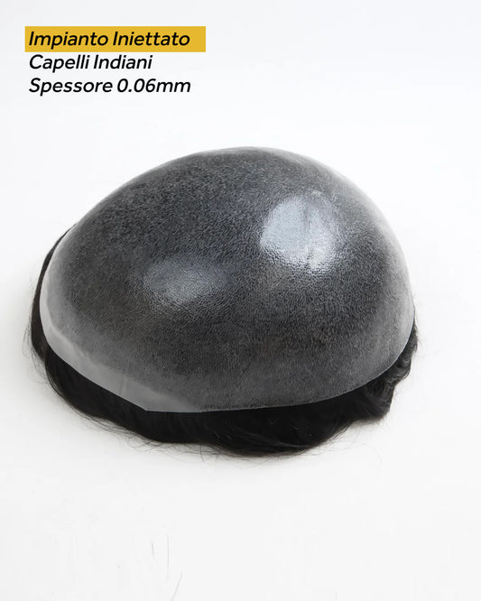 Protesi Capelli Iniettata -Misura 20×25cm Spessore 0.06mm  - Capelli Indiani 100% Naturali



 - Hair Solution Patch