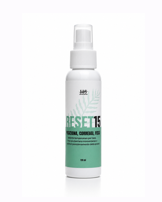 RESET15 – Spray per il posizionamento preciso della protesi capillare 120 ml