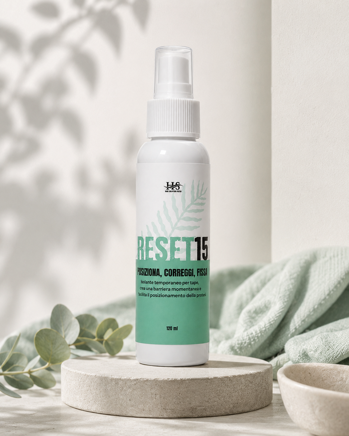RESET15 – Spray per il posizionamento preciso della protesi capillare 120 ml